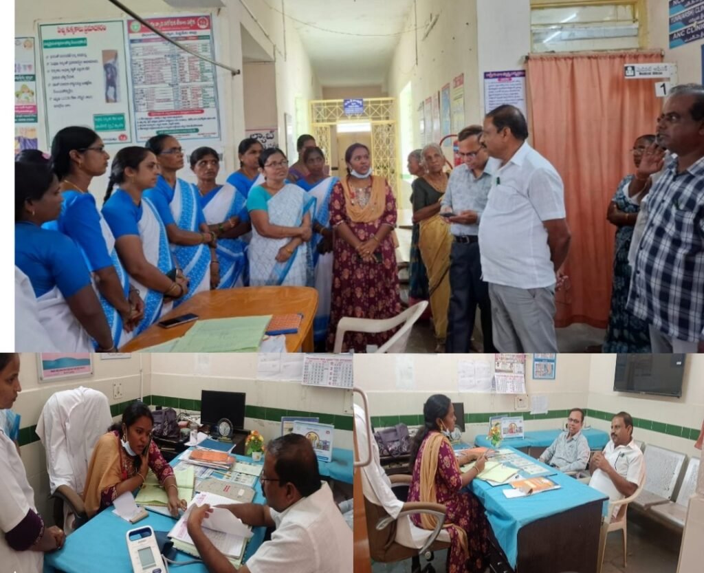 ప్రజలకు అందుబాటులో ఉండి మెరుగైన సేవలు అందించాలి “బెజ్జంకి పీహెచ్‌సీని తనిఖీ చేసిన స్పెషల్ ఆఫీసర్ శ్రీనివాస్ గౌడ్,ఎంపిడివో ప్రవీణ్”