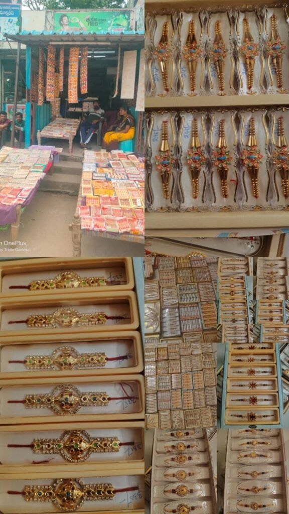 సోదర భావానికి ప్రతీక రాఖీ పండుగ.. పసరలో హోల్ సేల్ రాఖీలు