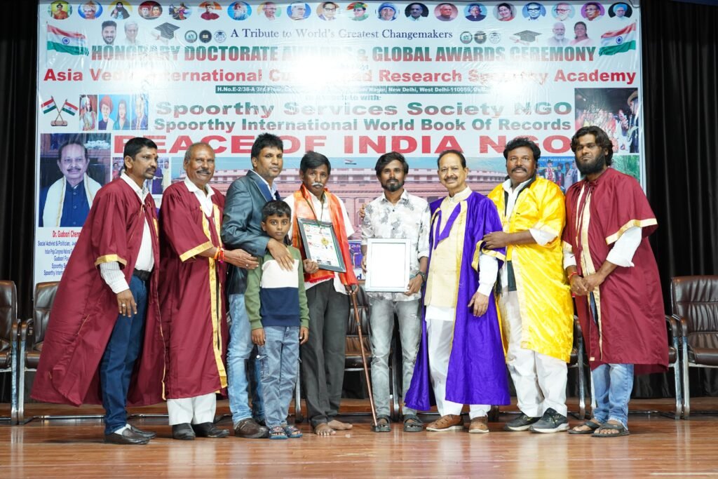 ఒగ్గుకథ కళారంగంలో ‘ప్రైడ్ ఆఫ్ భారత్’ అవార్డు అందుకున్న పోశాల చంద్రమౌళి గౌడ్