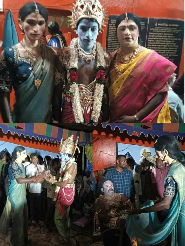 శ్రీకృష్ణ అష్టమి సందర్భంగా నాటిక ప్రదర్శన కొండాపూర్ గ్రామపంచాయతీలో