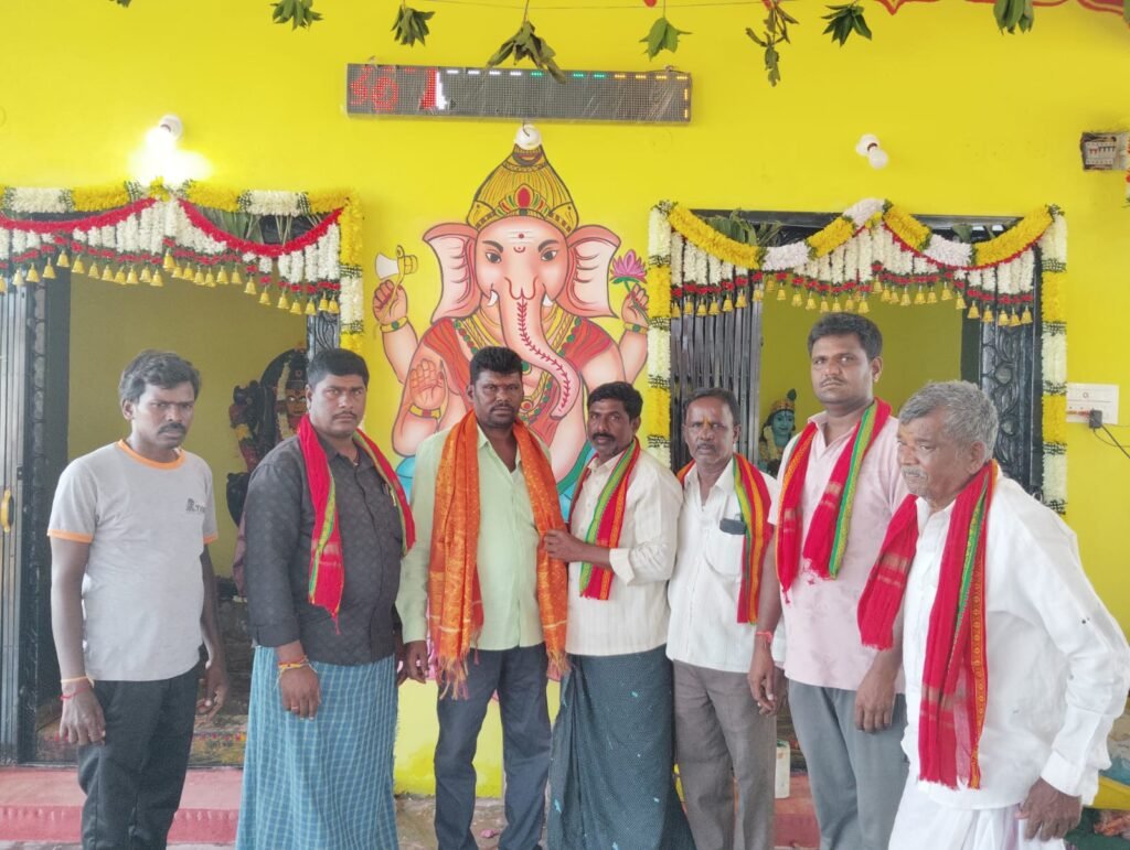 పెద్దమ్మతల్లి దేవాలయానికి ఎల్‌ఈడీ బోర్డు ఏర్పాటు
