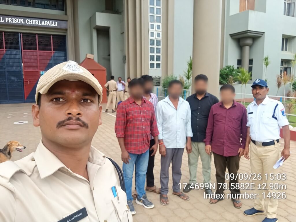 డ్రంక్ అండ్ డ్రైవ్‌ ఐదుగురికి జైలు శిక్ష