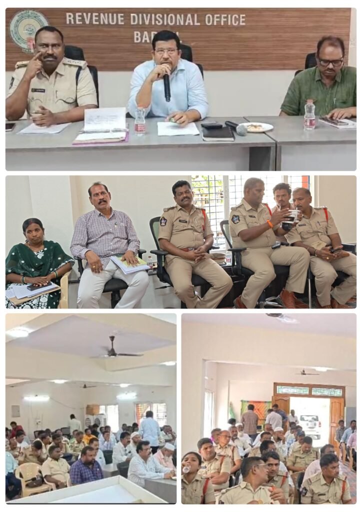 సమష్టి కృషితో వినాయక ఉత్సవాలను ఘనంగా నిర్వహిద్దాం: బద్వేలు ఆర్డీవో చంద్ర మోహన్, డీఎస్పీ రాజేంద్ర ప్రసాద్