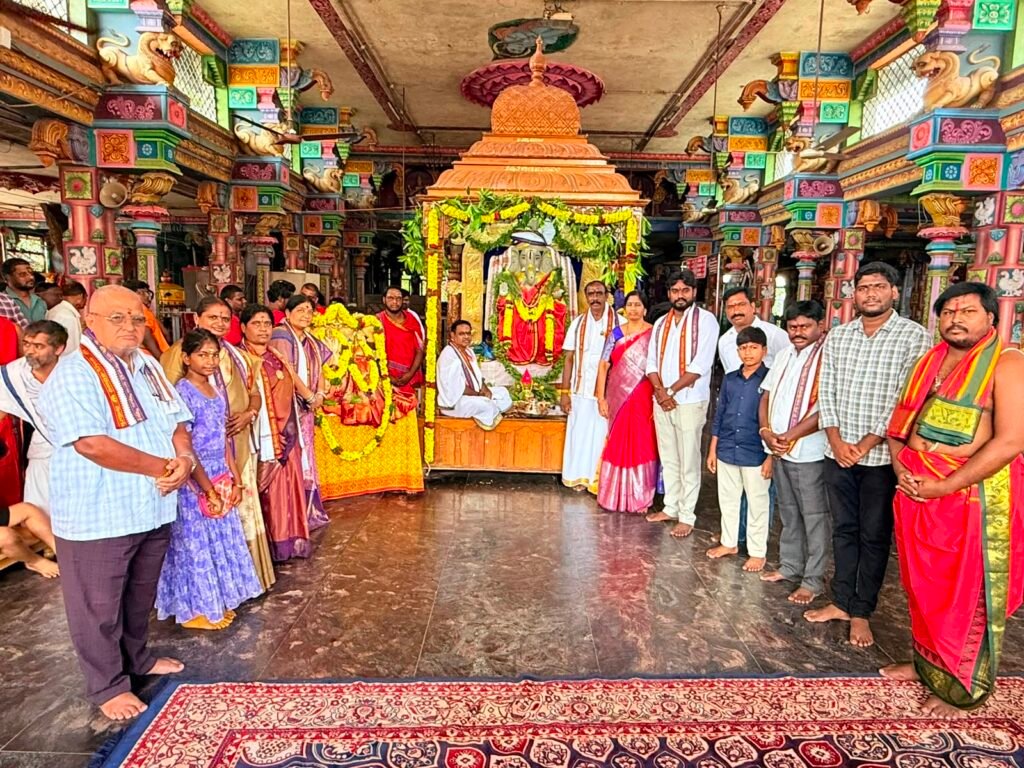 శ్రీ తిరుపతమ్మ అమ్మవారి దేవస్థానంలో వైభవంగా వినాయక చవితి నవరాత్రులు ప్రారంభం
