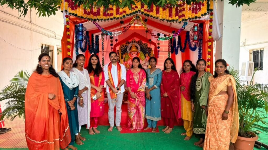 డీఏఆర్ హెడ్‌క్వార్టర్స్‌లో ఘనంగా గణేష్ నవరాత్రోత్సవాలు