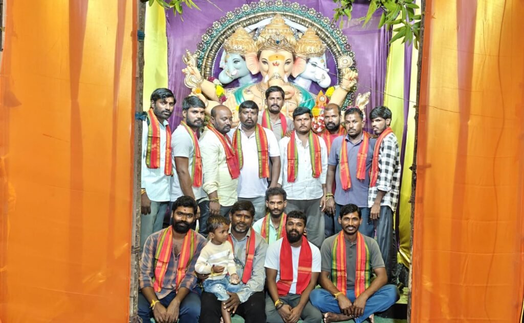 గణేష్ ఉత్సవ సమితి చెన్నాయపల్లి ఆధ్వర్యంలో నవరాత్రి ఉత్సవాలు ప్రారంభం