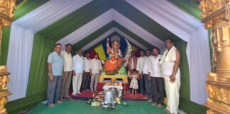 శివాజీ నగర్ లో విగ్రహ ప్రతిష్ఠాపన పూజా కార్యక్రమాలు