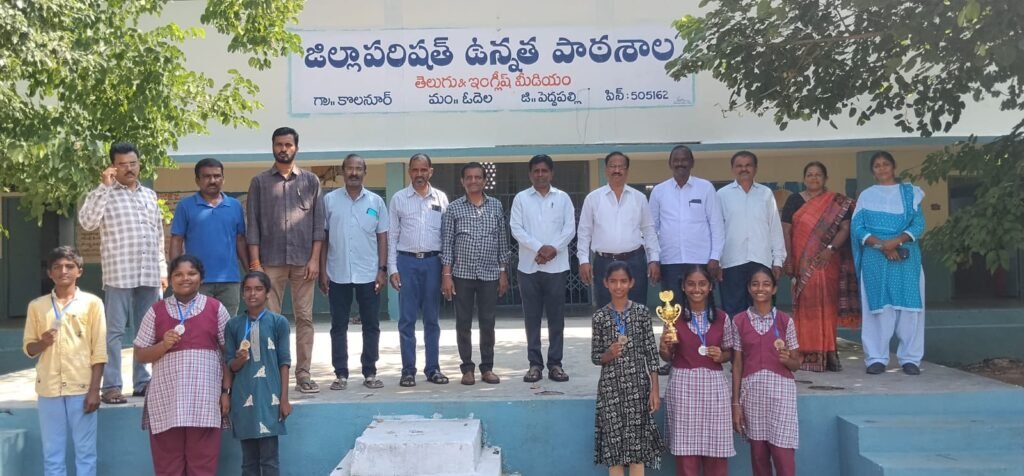 డివిజనల్ క్రీడల్లో కొలనూరు విద్యార్థుల సత్తా
