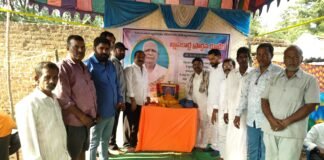 మాచర్ల బుచ్చయ్య కుటుంబాన్ని పరామర్శించిన ఎన్ ఎస్ యు ఐ జిల్లా అధ్యక్షులు అబిగౌడ్