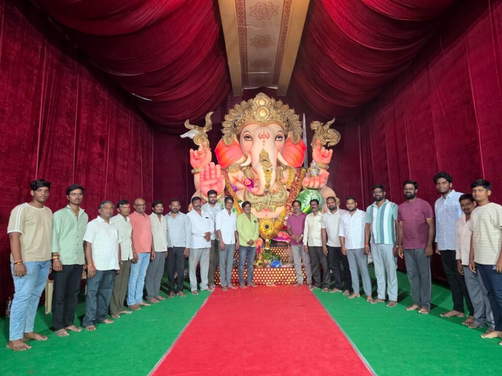 షాబాద్ లో ఘనంగా వినాయక పూజలు