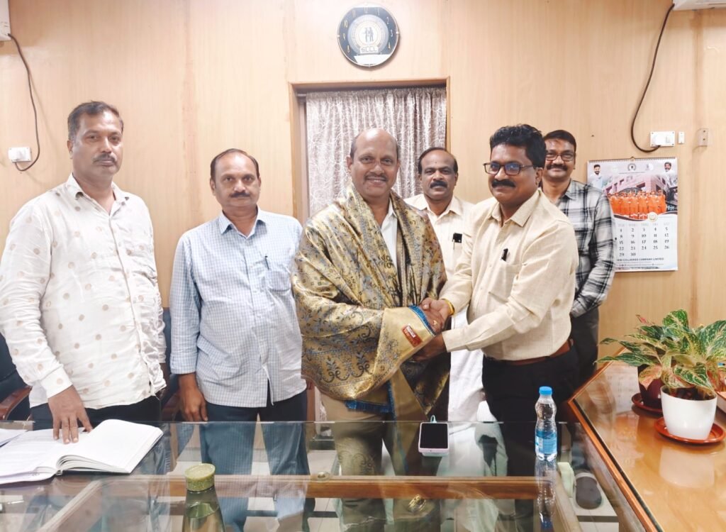 కార్పొరేట్ ఎస్టేట్ జీఎం గోపాలరాజు కు ఘన స్వాగతం