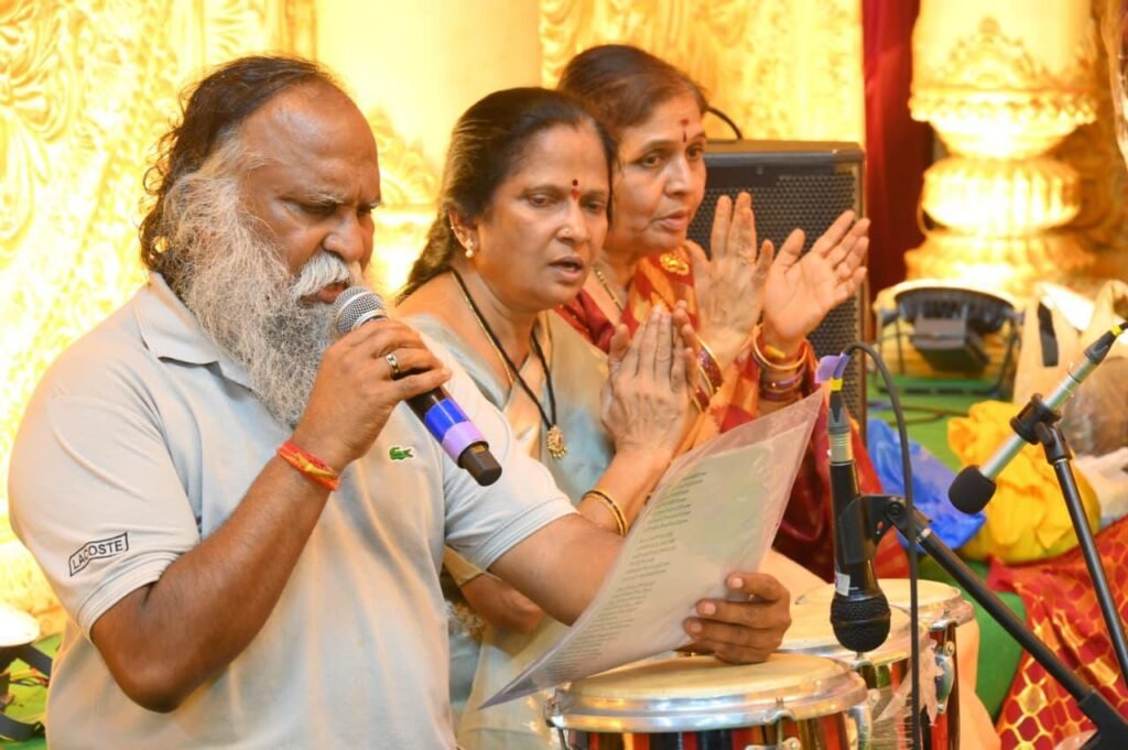 సంగారెడ్డి రామ్ నగర్ రామ్ మందిర్ గణపతి వేడుకల్లో అలరించిన సంగీత విభావరి