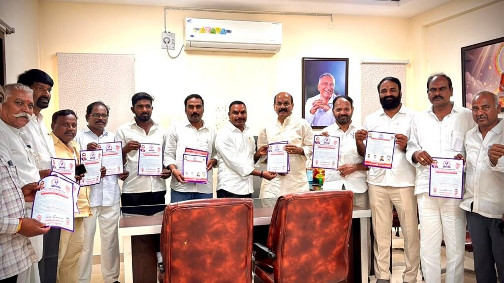 చింతా ప్రభాకర్‌కు దళిత జర్నలిస్టు ఫోరం రాష్ట్ర మహాసభలకు ఆహ్వానం
