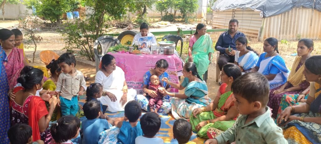 షిబ్బి తండాలో ఘనంగా పోషణ మాసం