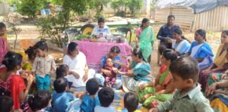 షిబ్బి తండాలో ఘనంగా పోషణ మాసం