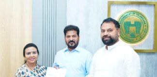 తెలంగాణ ఎన్నారై కమిషన్ ఏర్పాటుకు సీఎం రేవంత్ రెడ్డికి వినతిపత్రం అందజేసిన టీపీసీసీ వైస్ ప్రెసిడెంట్ ఝాన్సీ రాజేందర్ రెడ్డి