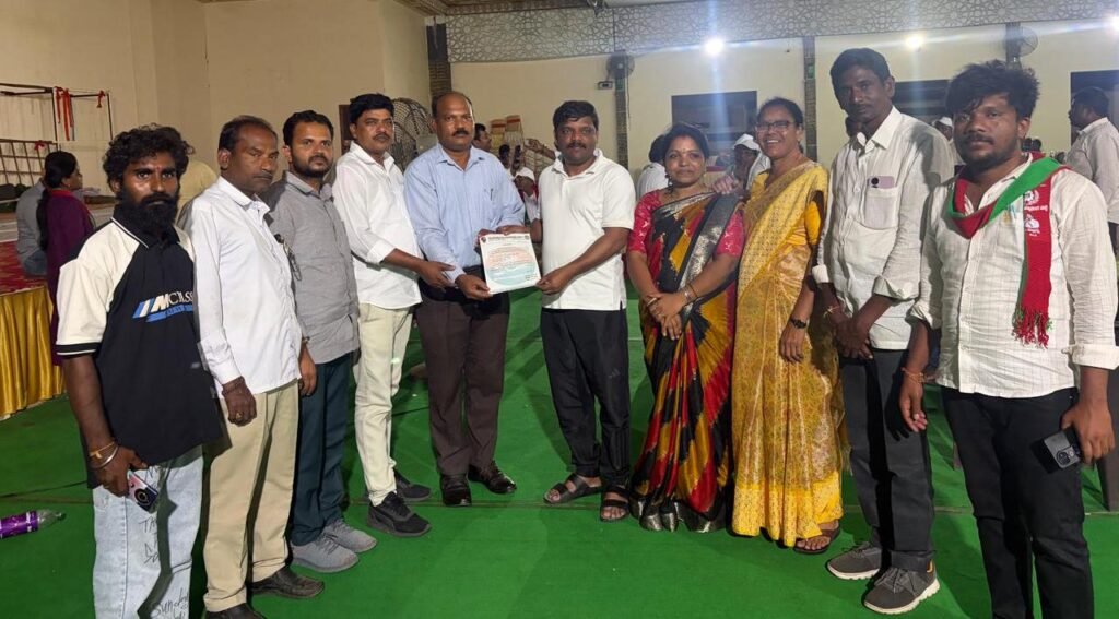 జనగామ జిల్లా టీఆర్పీ క్రమశిక్షణ కమిటీ చైర్మన్ గా మాజీ సైనికుడు నరసింహ రాములు నియామకం