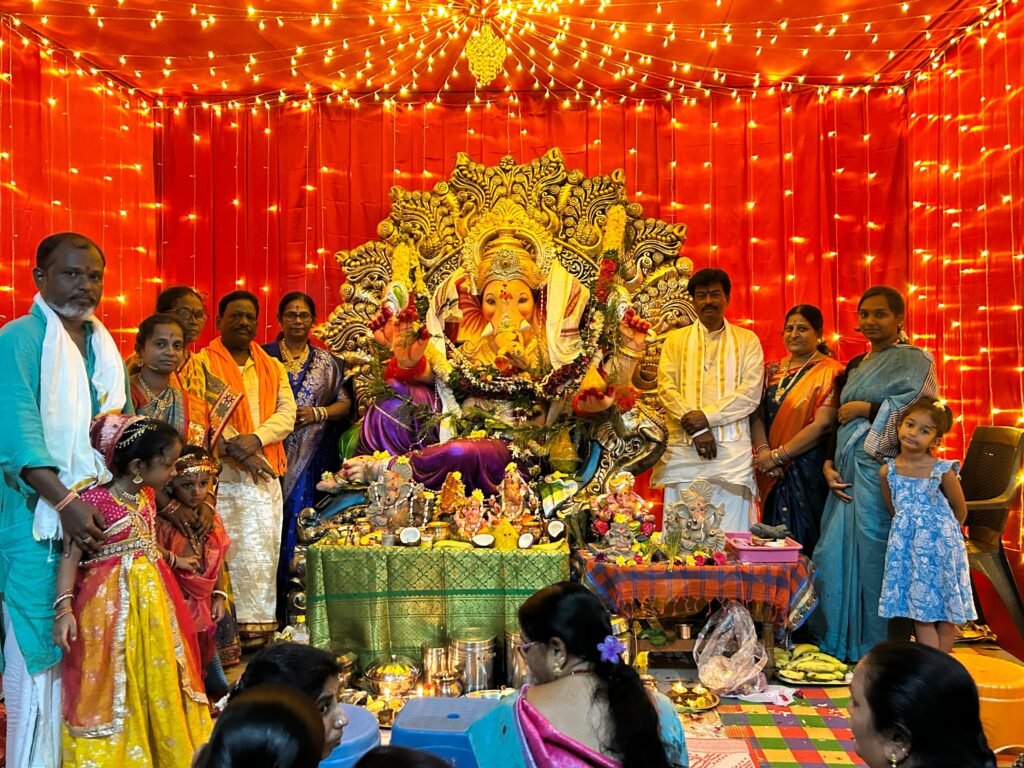 సత్యసాయి కాలనీలో ఘనంగా బాల గణేష్ పూజా కార్యక్రమం