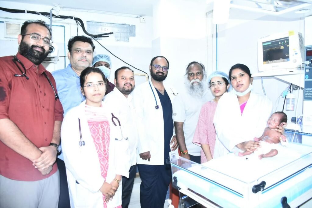 980 గ్రాముల పసిబిడ్డకు పునర్జన్మ