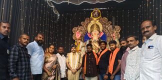 గణేష్ మండపాలను సందర్శించిన జిల్లా ఎస్పీ
