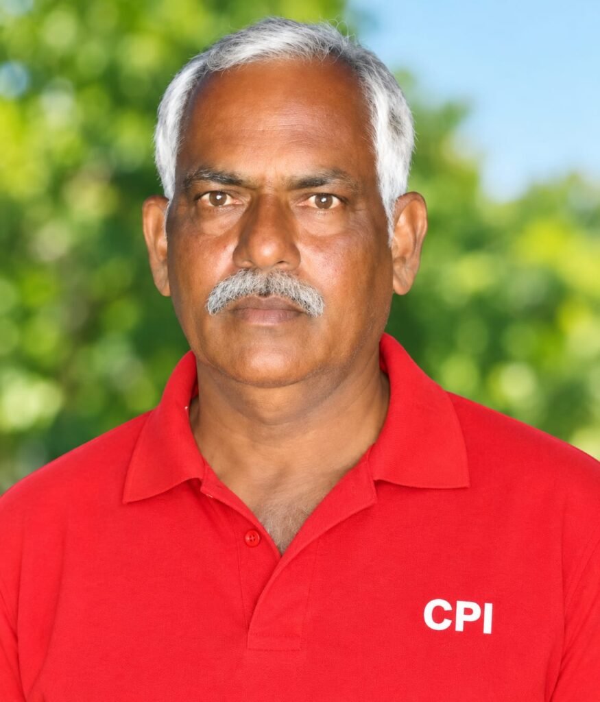 సిపిఐ  మండల కన్వీనర్ గా బుడమ వెంకన్న