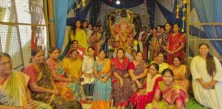 భక్తిశ్రద్ధలతో వినాయక పూజ