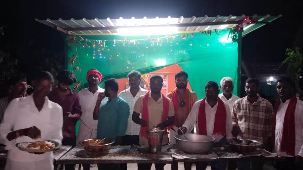 దామరంచపల్లిలో మహా అన్నప్రసాద కార్యక్రమం ఘనంగా
