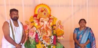 శ్రీ శక్తి మహిళా గణపతి నవరాత్రి ఉత్సవ కమిటీ ఆధ్వర్యంలో రంగ రంగ వైభవంగా గణపతి హోమం పూజ
