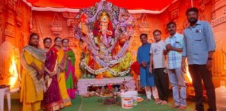 మిర్యాలగూడ డాక్టర్స్ కాలనీ నందు ఘనంగా బొజ్జ గణపయ్యకు పూజలు.