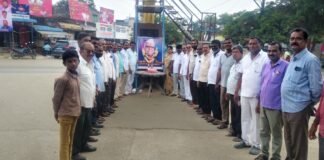సంగెం మండల కేంద్రంలో కీ.శే.ఆచార్యా కొండా లక్ష్మణ్ బాపూజీ వర్ధంతి వేడుకలు