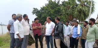 గణేష్ నిమజ్జన ఏర్పాట్లను పరిశీలించిన భీమిరెడ్డి శ్రీనివాస్ రెడ్డి