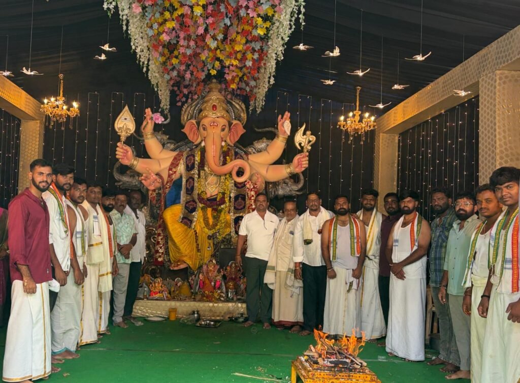 *కేవీ రెడ్డి నగర్ కాలనీలో భక్తిశ్రద్ధలతో గణపతి హోమం*