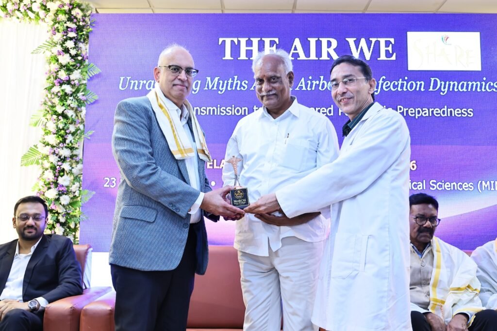 *గాలి ద్వారా వ్యాపించే వ్యాధులపై రాష్ట్రస్థాయి సదస్సు నిర్వహించిన మెడిసిటీ గ్రూప్*