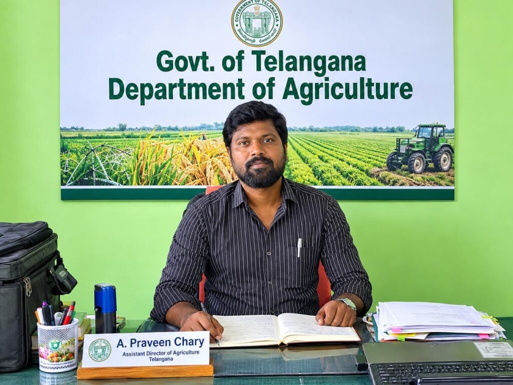 నారాయణఖేడ్ డివిజన్ ఇన్ఛార్జ్ ఏడీఏగా నాగలిగిద్ద ఏవో ప్రవీణ్ చారి బాధ్యతలు