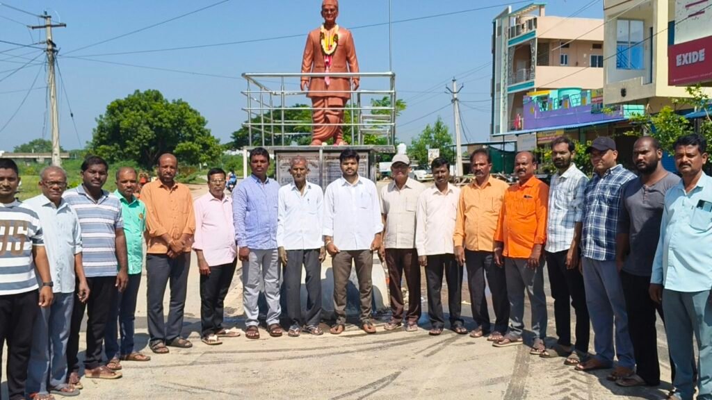 తెలంగాణ ఆత్మగౌరవానికి ప్రతీక కొండా లక్ష్మణ్ బాపూజీ  నంగునూరులో పద్మశాలి సమాజం ఆధ్వర్యంలో ఘనంగా జయంతి వేడుకలు