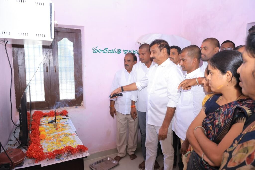 అప్పనపల్లి, తిమ్మాపూర్, పద్మనాభునిపల్లి గ్రామాల్లో సీసీ కెమెరాల ప్రారంభం..