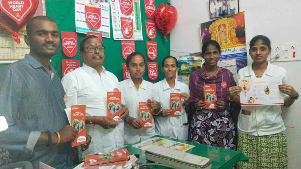 యువతి యువకులు గుండె ఆరోగ్యంపై శ్రద్ధ పెట్టాలి