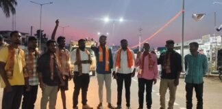 నరేంద్ర మోడీ పై రేవంత్ రెడ్డి చేసిన అనుచిత వ్యాఖ్యలకు నిరసనగా పెద్ద వంగర మండల నాయకులు దిష్టిబొమ్మ దగ్నం