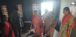 కస్తూర్బా పాఠశాలలో ఆకస్మిక తనిఖీ