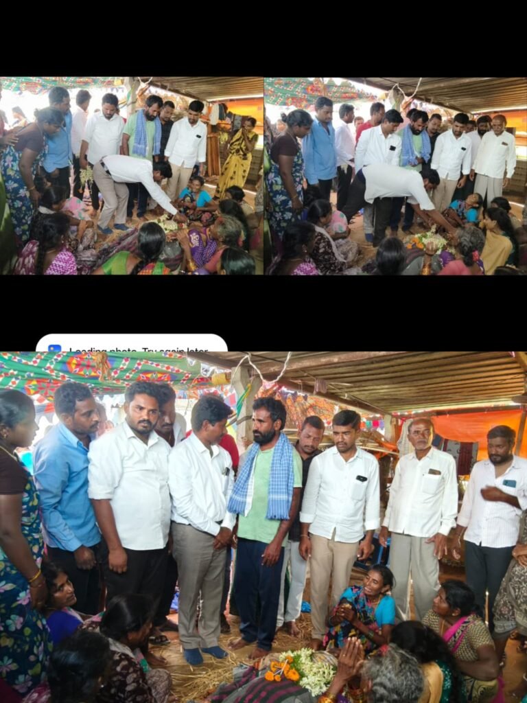 అనబత్తుల ఐలయ్య మృతదేహానికి గొల్లపల్లి రజనీకాంత్ నివాళులు