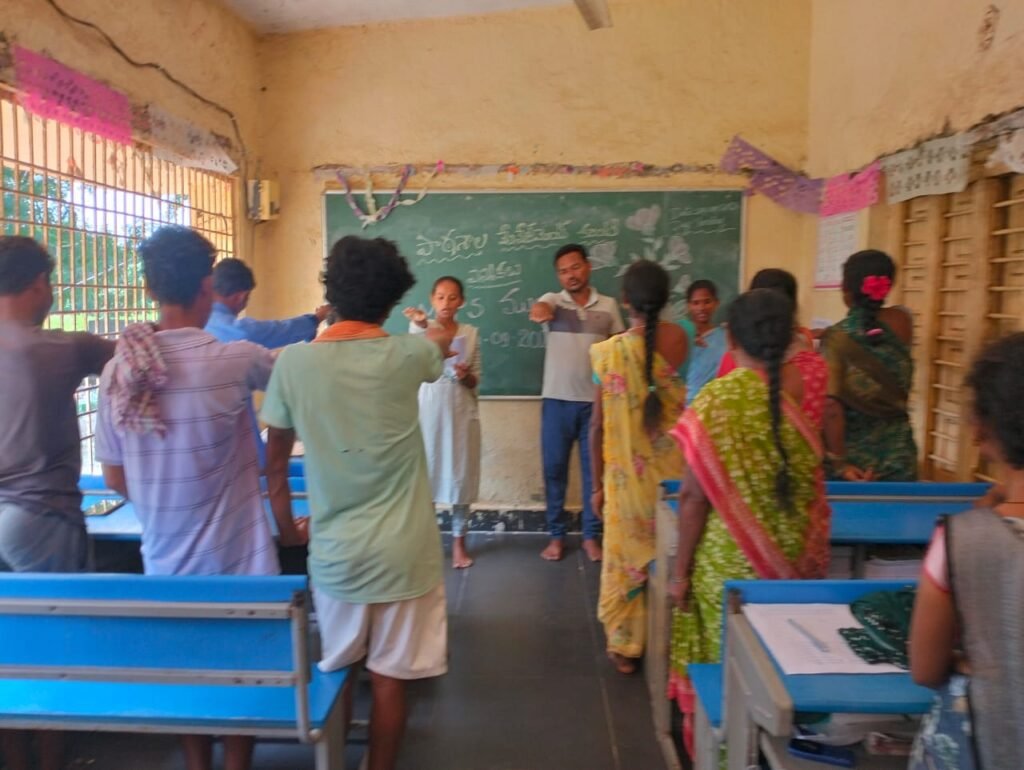ముల్లూరు M P P S విద్యా కమిటీ చైర్మన్ ఏకగ్రీవం చైర్మన్ సేలం రాజేంద్ర ప్రసాద్