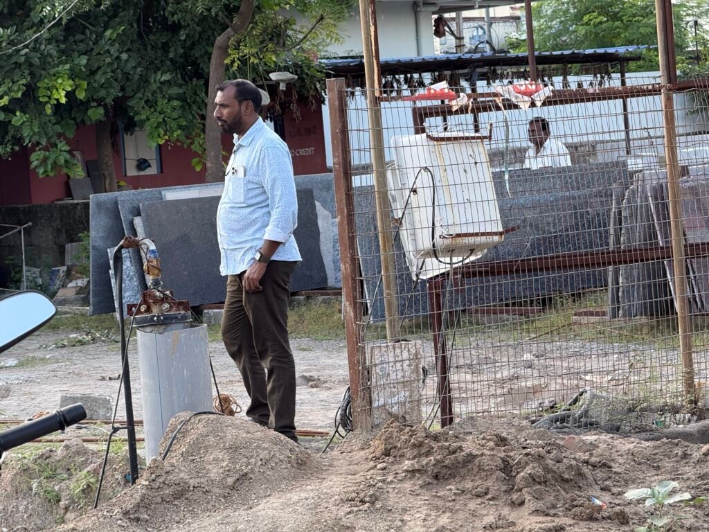 ప్రముఖ వైద్యుడు నాగిరెడ్డి ఇంటి నిర్మాణ పనులపై ఆరోపణలు