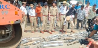 “బుల్లెట్ సౌండ్ కు బ్రేక్… అక్రమ సైలెన్సర్ లు ధ్వంసం”