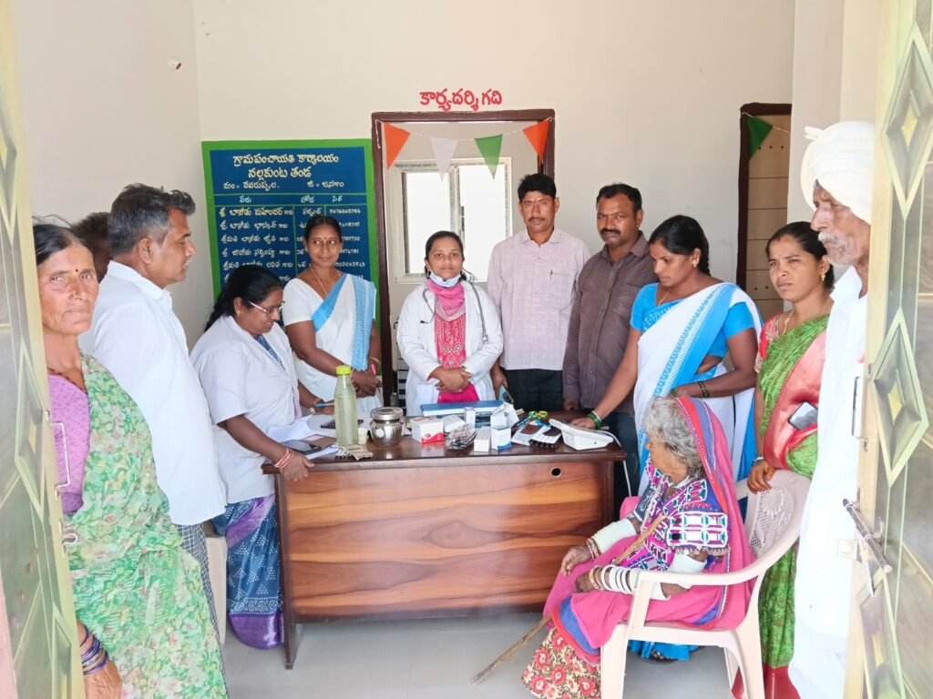 నల్లకుంట తండాలో ఉచిత వైద్య శిబిరం విజయవంతం