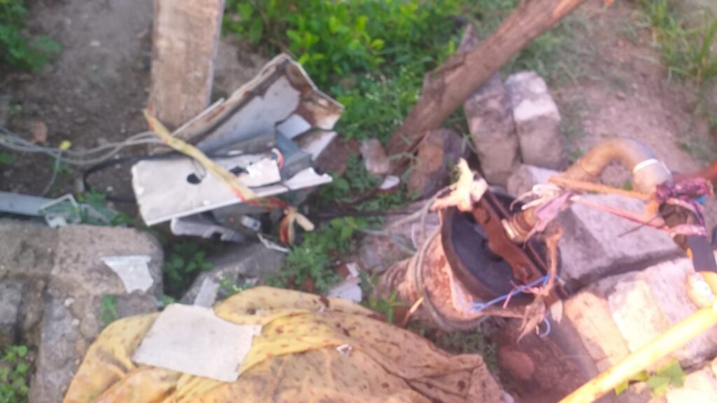 కుంటపల్లి గ్రామంలోపైపులను, స్టార్టర్ ను ధ్వంసం చేసిన వ్యక్తిపై కేసు నమోదు