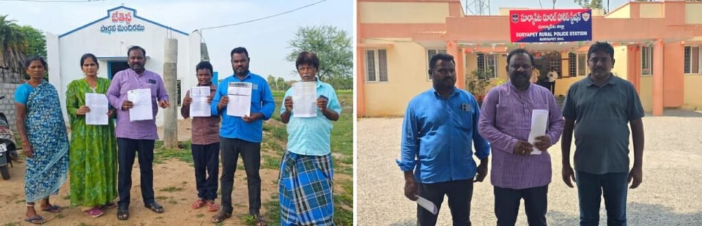 చర్చి ప్రహరీ గోడ కూల్చివేత. బిషప్‌కు ప్రాణహాని బెదిరింపులు!