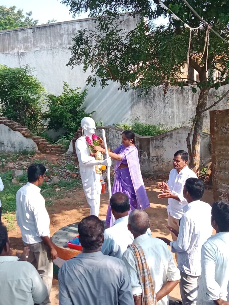 లద్నూరులో ఘనంగా గాంధీ జయంతి వేడుకలు