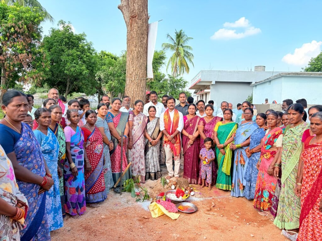 మహిళా శక్తి భవన నిర్మాణానికి శంకు స్థాపన