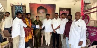 కరాటే మాస్టర్ కావాలి మహేష్ గౌడ్కు ఎమ్మెల్యే సునీతా లక్ష్మారెడ్డి ఘన సన్మానం