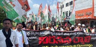 ఇండియా కూటమి ఆధ్వర్యంలో జనగామలో భారీ ర్యాలీ